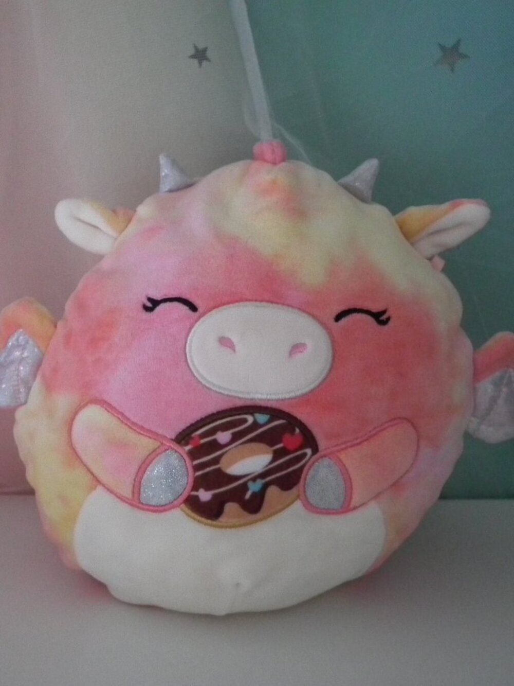 Donut Celestina the Dragon Squishmallow